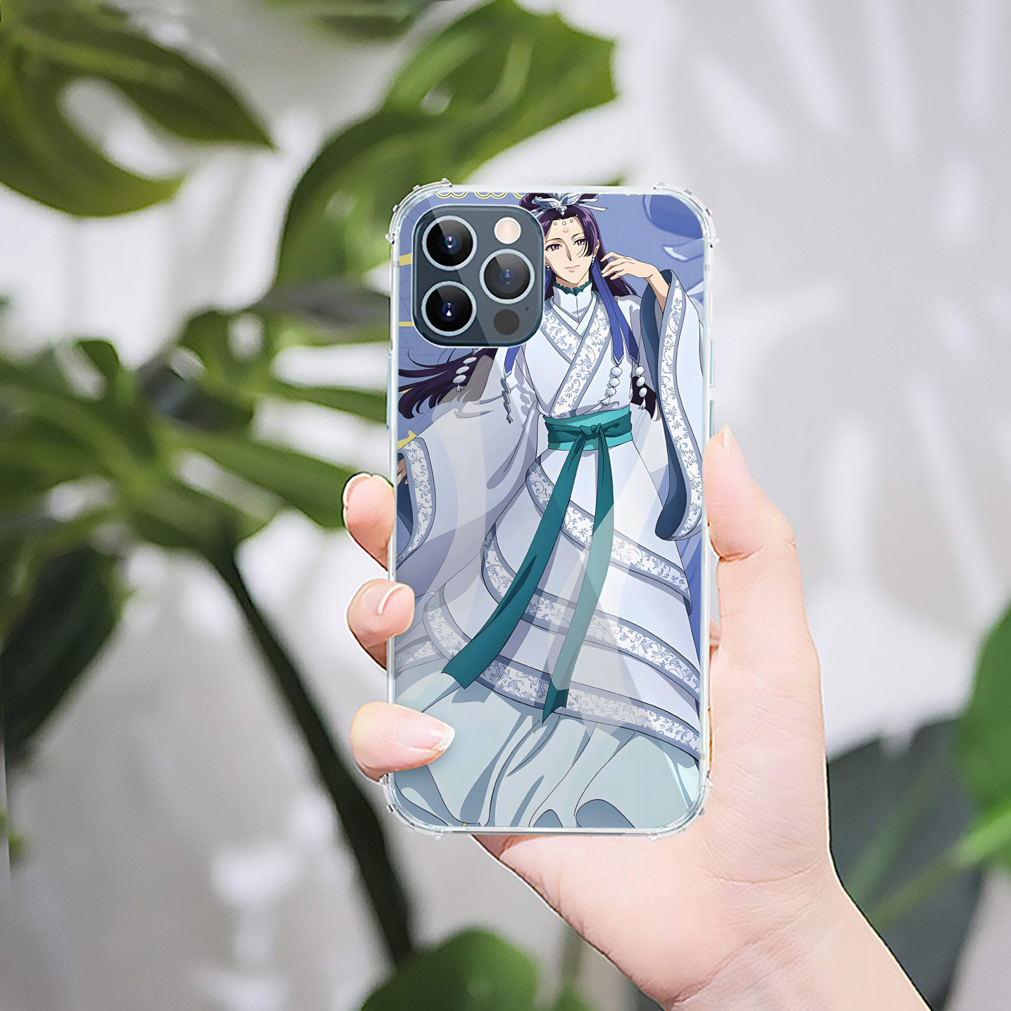 （画像用） 薬屋のひとりごと The Apothecary Diaries 【iPhone 12シリーズ対応】透明スマホケース（クリアソフトケース）